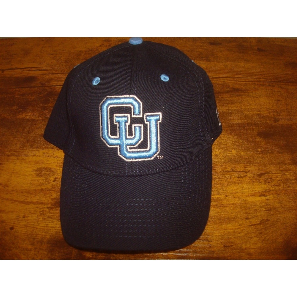 COLUMBIA UNIVERSITY  SZ 7 1/8  BEACH GOLF Y2K OOS HAT CAP VINTAGE DEADSTOCK H4